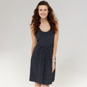 Fossil Sleeveless 100% Silk Giraffe Print Dress S